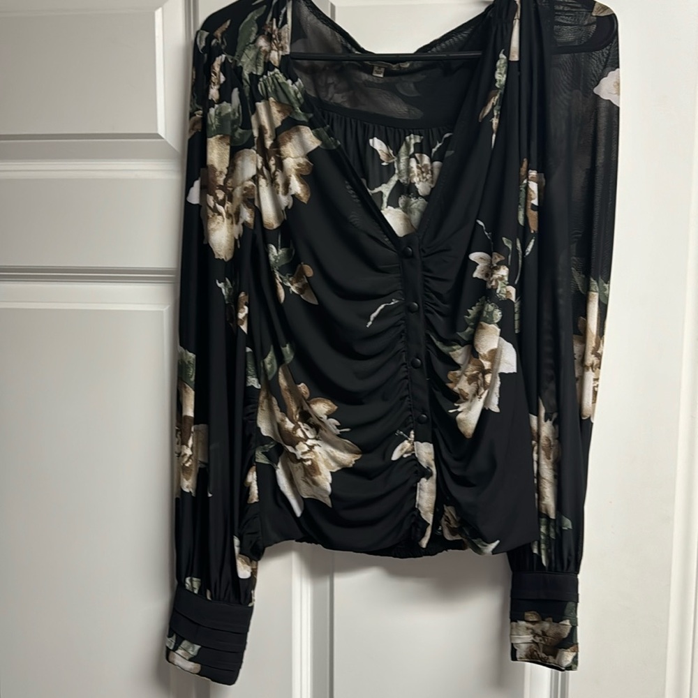 Cropped blouse